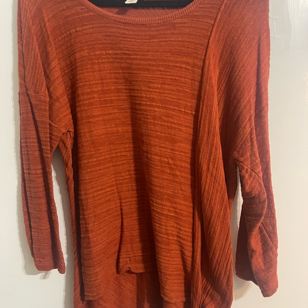 Westbound XL Rust Colored Tunic Shirt